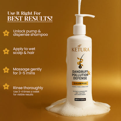 Dandruff & Pollution Defense Shampoo